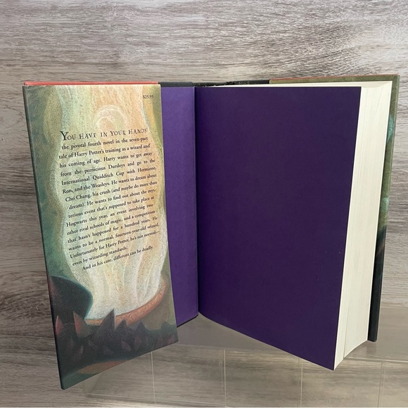 Harry Potter and the Goblet of Fire by J.K Rowling First 1st Edition HC DJ (TS) - Picture 4 of 9